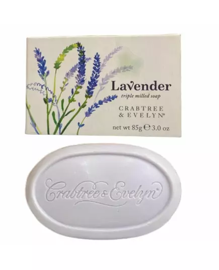 Crabtree & Evelyn Lavander Hydratant Pain de savon, 85 g