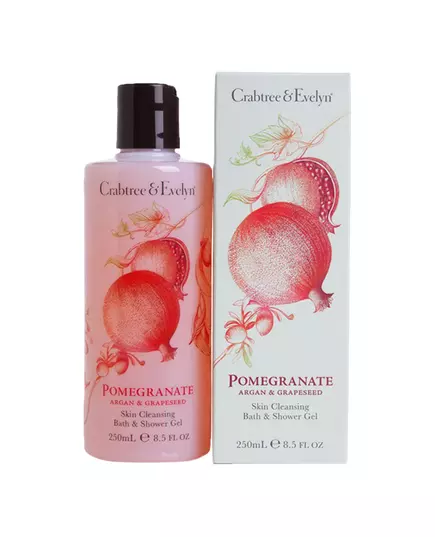 Reinigendes Duschgel Crabtree & Evelyn Pomegranate Argan & Grapeseed Für alle Hauttypen, 250 ml, Bild 2
