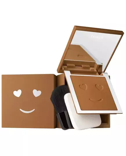 Benefit Hello Happy Velvet Mattes Finish Kompakt-Foundation 12 Dunkel warm, 7 g