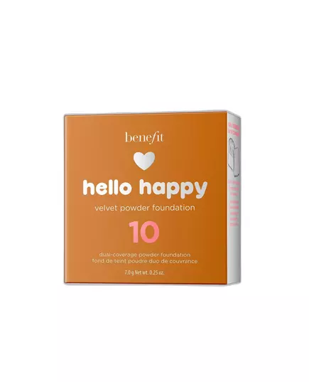 Benefit Hello Happy Velvet Mattifying Compact Foundation 10 Dark, 7 g, image 2
