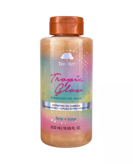Tree Hut Tropic Glow Pétillant Gel douche Corps Pour tous types de peau, 532 ml, image 2