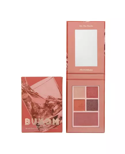 Buxom On The Rocks Palette de fards à paupières 5 nuances, 6,5 g