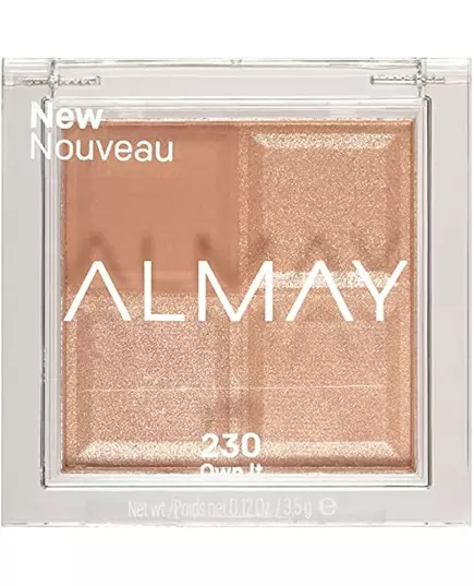 Almay Shadow Quad Palette de fards à paupières 230 Possédez-le 4 nuances, 3,5 g
