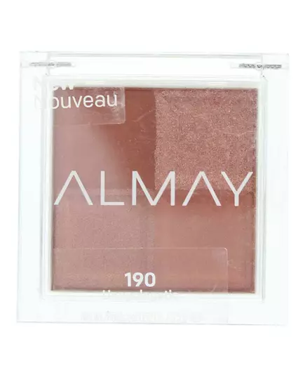 Almay Shadow Quad Eyeshadow Palette 190 Unapologetic 4 Shades, 3.5 g