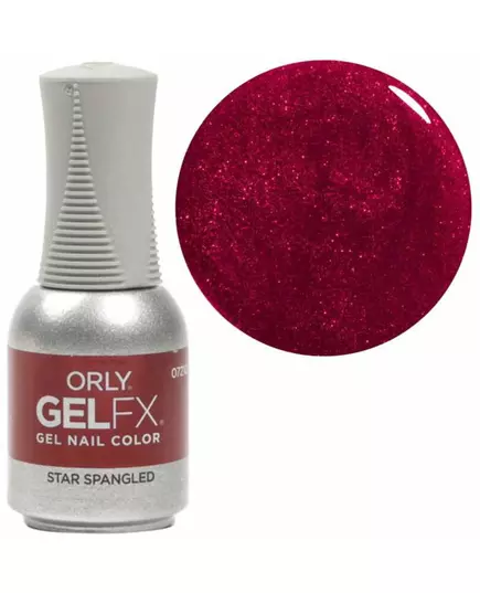 Orly Gelfx Shimmer Semi-Permanent Nail Polish Star Spangled, 18 ml