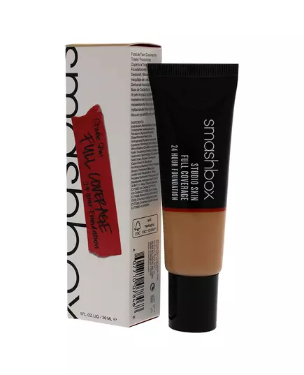 Smashbox Studio Skin High Cover Liquid Foundation 2.3 Light Medium Warm, 30 ml, image 2