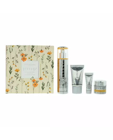 Set Elizabeth Arden: Prevage Moisturising Cream Face SPF 30 15 ml + Prevage 2.0 Anti-Aging Daily Serum 50 ml + Superstart Restorative Serum 5 ml + Prevage - Anti-Aging Moisturising Day Cream Face SPF 30, 4 pièces
