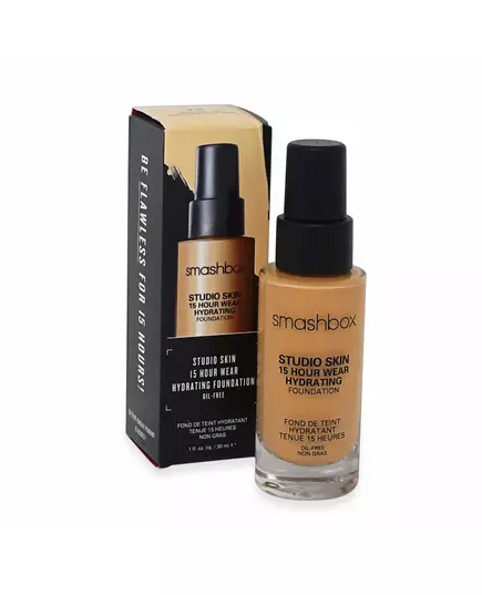 Smashbox Studio Skin Liquid Foundation Medium With Warm Golden, 30 ml, image 2
