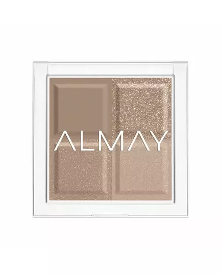 Almay Shadow Quad Lidschattenpalette 130 Auster 4 Schattierungen, 3,5 g, Bild 2