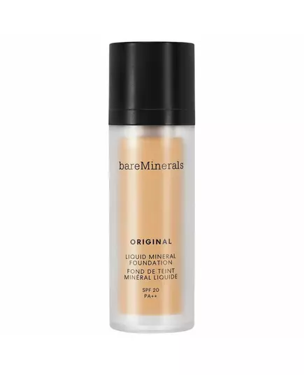 BareMinerals Original Liquid Mineral Luminous Liquid Foundation 18 Medium Tan SPF 20, 30 ml