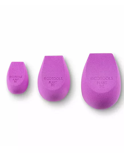 Set Trio EcoTools Bioblender Éponge à maquillage Violet, 3 pièces, image 2