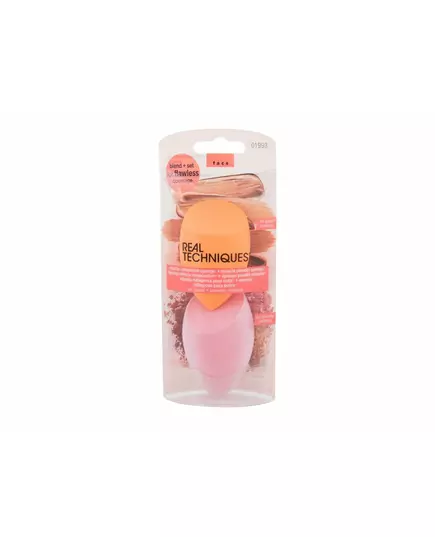 Real Techniques Miracle Complexion Sponge + Miracle Powder Sponge, 1 pc