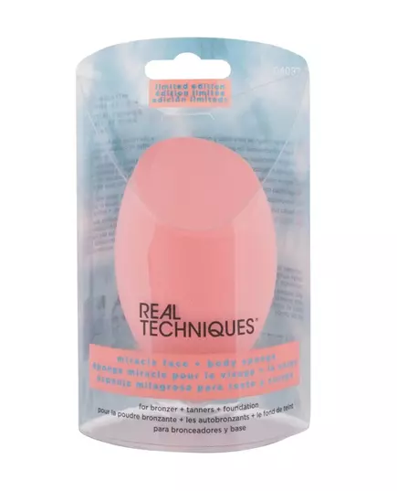 Real Techniques Miracle Face + Body Makeup Sponge, 1 pc