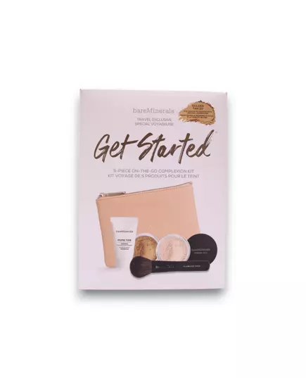 I Am An Original Set BareMinerals: Prime Time Vitamin E Smooth Wear Foundation Primer Golden Tan 15 ml + + Mineral Veil Matte Finish Loose Setting Powder Golden Tan 2 g + BareMinerals Setting Powder Brush, 15 ml, Bild 2