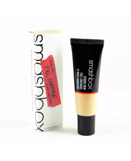 Smashbox Studio Skin High Cover Liquid Foundation 1.15 Fair-Light Warm & Peachy, 30 ml, image 2