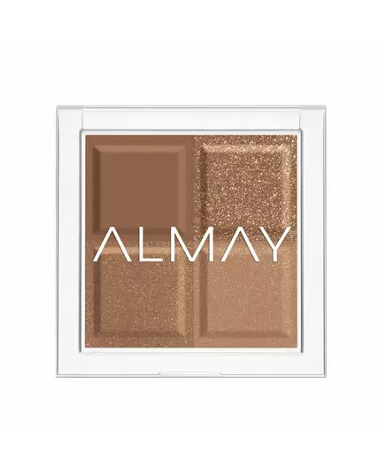 Almay Shadow Quad Eyeshadow Palette 170 Individualist 4 Shades, 3.5 g