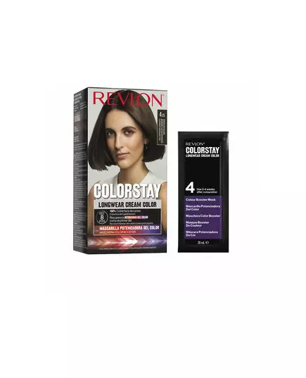 Revlon Color Stay Teinture permanente pour cheveux 4.15 Cool Chocolate Brown, 165 ml