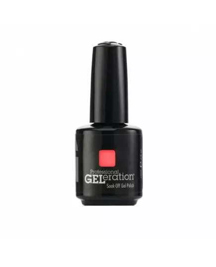 Jessica GELeration Colours Semi-Permanent Nail Polish GEL-1014 Pucker Up, 15 ml