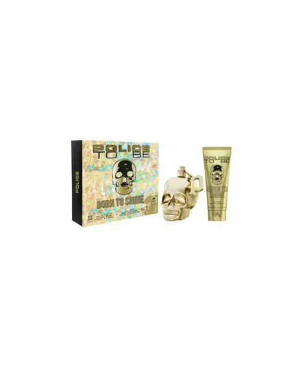 Set Police: To Be Born To Shine Eau De Toilette For Men 75 ml + To Be Born To Shine Shower Gel & Shampoo 2-In-1, 2 pcs