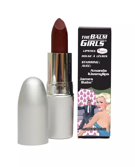 The Balm Girls Rouge à lèvres crème Marron Berry, 4 g