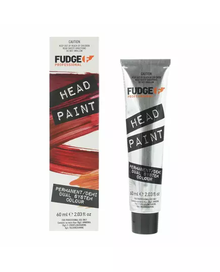 Fudge Professional Head Paint Triple Conditioning Complex Permanent Hair Dye 55.26 Light Intense Violet Red Brown, 60 ml