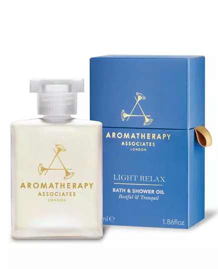 Aromatherapy Associates Light Relax Lavander Relaxing Shower Oil For All Skin Types, 55 ml, image 2