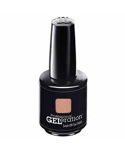 Jessica GELeration Colours Semi-Permanent Nail Polish GEL-436 Creamy Caramel, 15 ml