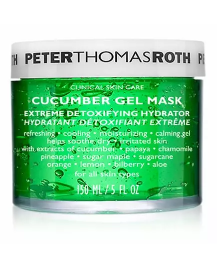 Peter Thomas Roth Cucumber De-Tox Soothing Gel Mask Face, 150 ml