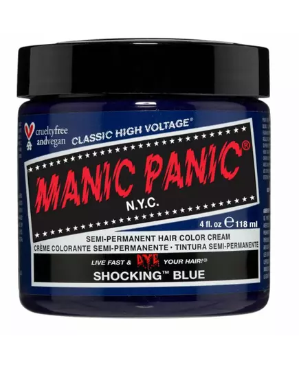 Manic Panic Classic High Voltage Shocking Blue Semi-permanente Haarfarbe, 118 ml
