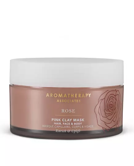Aromatherapy Associates Rose Essential Oils Eliminates Impurities Clay Mask, 200 ml