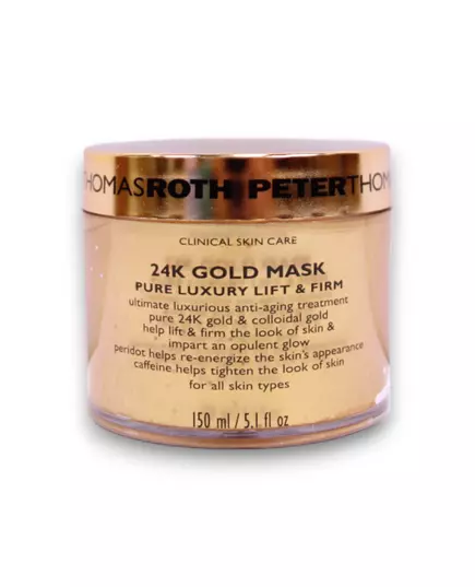 Peter Thomas Roth 24K Gold Pure Lift & Fermeté Masque crème Pour le visage, 150 ml