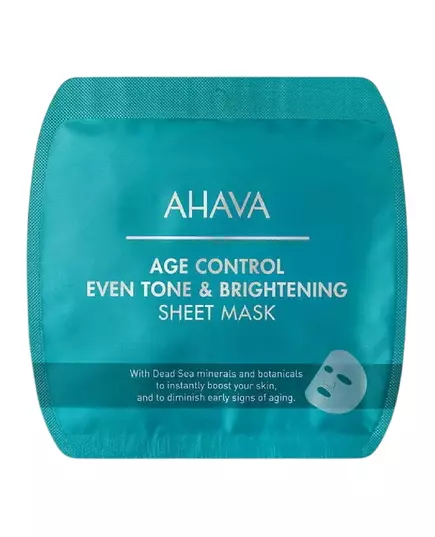 Age Control Even Tone & Brightening Sheet Mask - Brightening hydrating face mask, 17 g