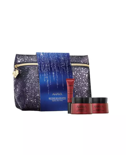Apple-y Ever After Set Ahava: AOS Advanced Deep Wrinkle Anti-Aging Cream For Face 50 ml + Apple Of Sodom Anti-Wrinkle Night Sleeping Mask 50 ml + AOS Advanced Deep Wrinkle Smoothing Eye Cream 15 ml + Ahava GWP Textile Pouch, 50 ml, image 2