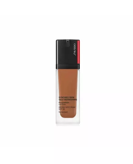 Shiseido Synchro Skin Self-Refreshing Oil Free Liquid Foundation 450 Copper SPF 30, 30 ml