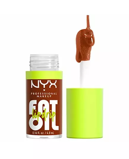 Nyx Fat Oil Lip Drip Vegan Glossy Lip Oil Not Found Scrollin, 4.8 ml, image 2
