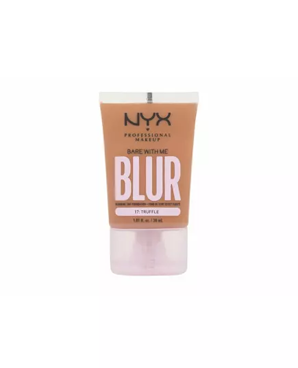 Nyx Bare With Me Blur Natürliches Finish Flüssige Grundierung BWMBT17 Trüffel Nein, 30 ml