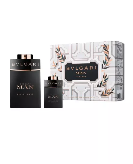 Set Bvlgari: Man In Black Eau De Parfum For Men 100 ml + Man In Black Eau De Parfum For Men 15 ml *Miniature, 100 ml