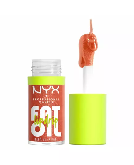 Nyx Fat Oil Lip Drip Vegan Hoher Glanz Lippenöl Zurück folgen, 4,8 ml