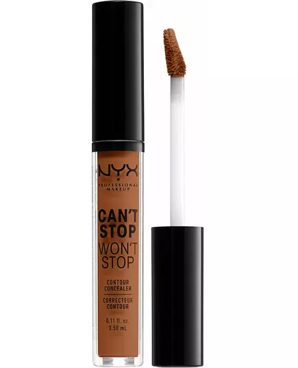 Nyx Can't Stop Won't Stop Matt Flüssig-Concealer Mahagoni, 5 ml, Bild 2