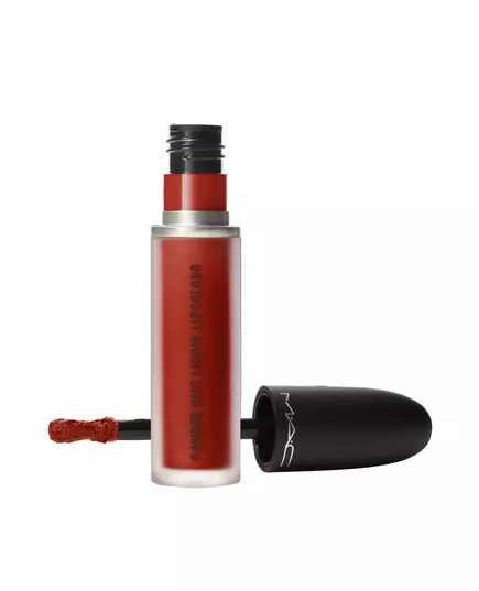 MAC Powder Kiss Velvet Blur Matt Flüssiger Lippenstift 991 Devoted To Chili, 5 ml