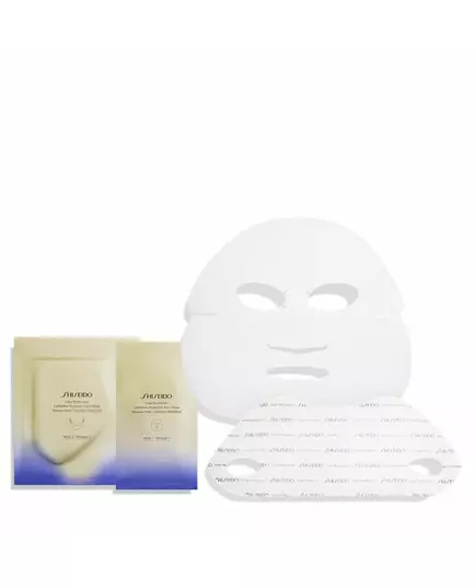 Shiseido Vital Perfection Anti-Aging & Radiance Sheet Mask For Face, 12 × 1 ml