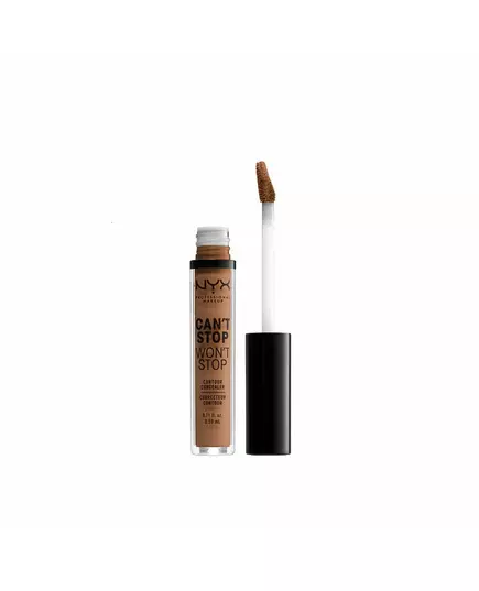 Nyx Can't Stop Won't Stop Matt Flüssig-Concealer Mahagoni, 5 ml