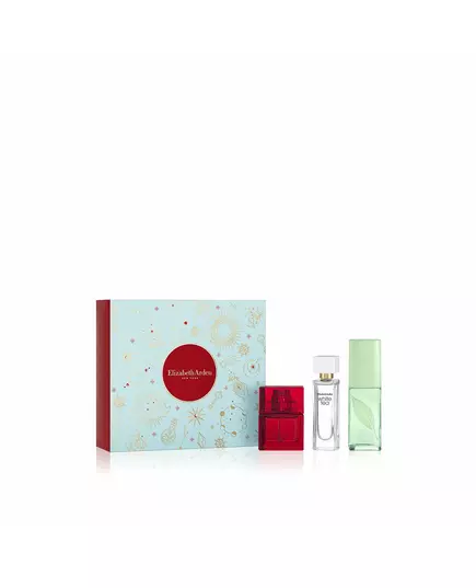Set Elizabeth Arden: Red Door Eau De Toilette For Women 10 ml + White Tea Eau De Toilette For Women 10 ml + Green Tea Scented Spray For Women, 10 ml