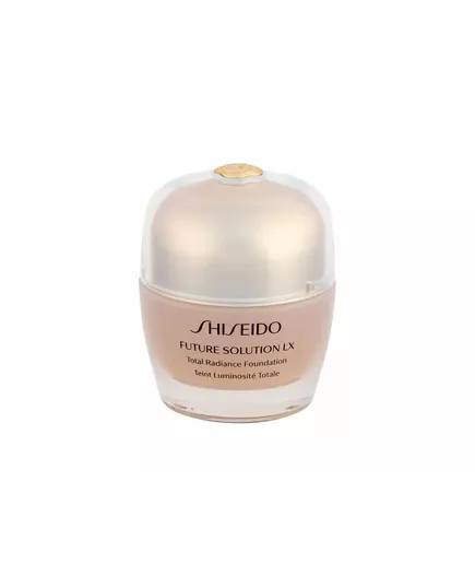 Shiseido Future Solution LX Strahlender Abschluss Creme-Grundierung 03 Golden SPF 15, 30 ml