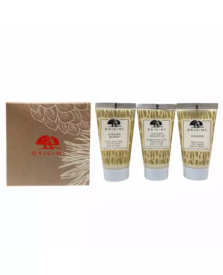Gift Set Origins: Origins Body Wash 30 ml + Ginger Nourishing Hand Lotion 30 ml + Ginger Souffle Nourishing Body Cream, 30 ml, image 2