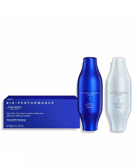 Set Shiseido: Bio-Performance Infill Anti-Ageing Night Serum For Face 30 ml + Bio-Performance Full Exapansion Anti-Ageing Day Serum For Face, 2 × 30 ml, Bild 3