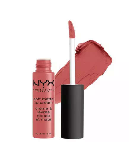 Nyx Soft Matte Sans cruauté Crème pour les lèvres Rouge à lèvres liquide 02 Stockholm, 8 ml, image 2