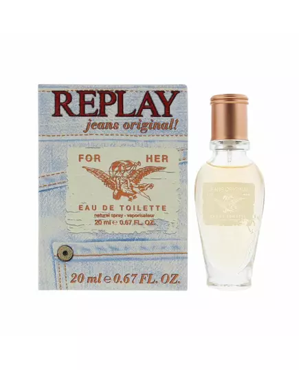Replay Jeans Original Eau de Toilette Für Frauen, 20 ml, Bild 2