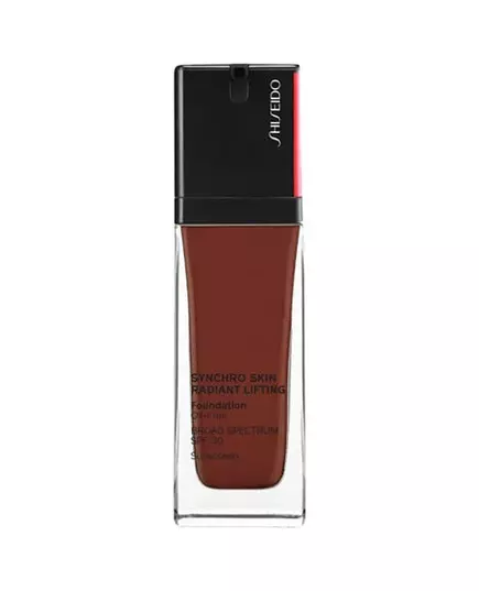 Shiseido Synchro Skin Radiant Lifting Flüssige Grundierung 540 Mahagoni SPF 30, 30 ml