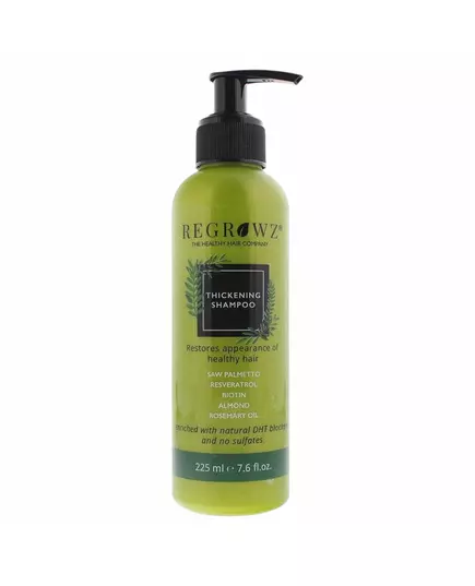 Regrowz Thickening Shampoo Hair Shampoo Thickening, 225 ml